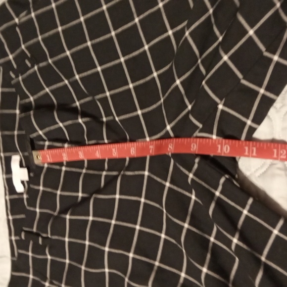 New York & Company Black Plaid Dress Pants - Picture 6 of 7